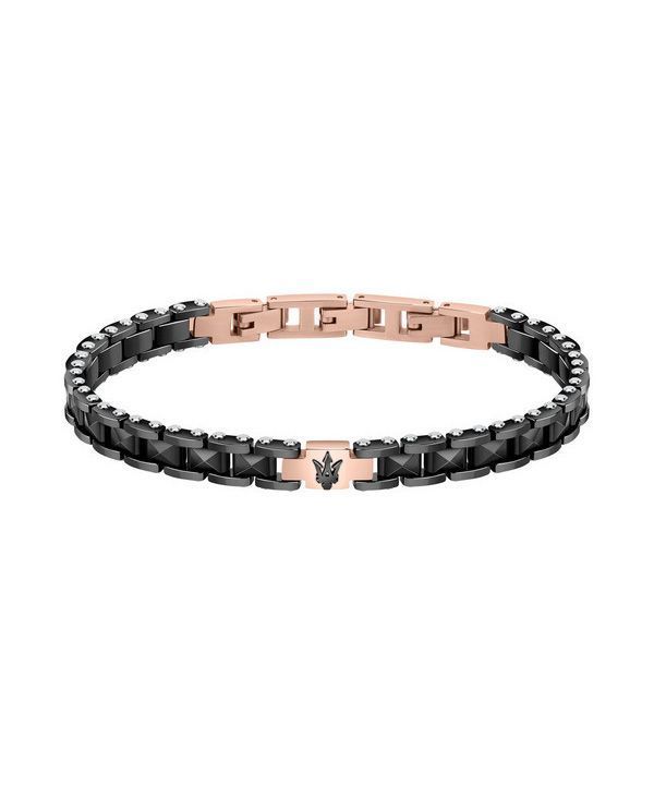 Maserati Jewels sort rustfrit stål JM422ATZ13 armbånd til mænd