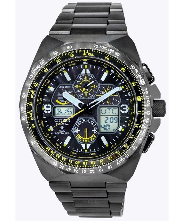 Citizen Promaster Skyhawk AT Black Dial Chronograph Eco-Drive JY8127-59E 200M herreur