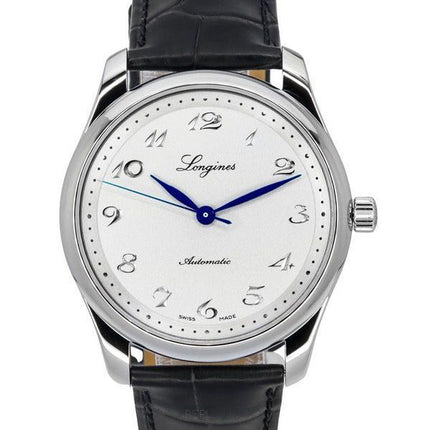 Longines Master Collection 190-års jubilæums læderrem Silver Dial Automatisk L2.793.4.73.2 herreur