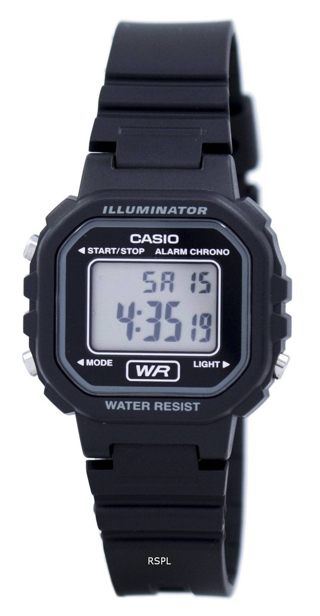 Casio Digital kvarts Alarm Chrono Illuminator LA-20WH-1ADF LA-20WH-1A kvinders ur