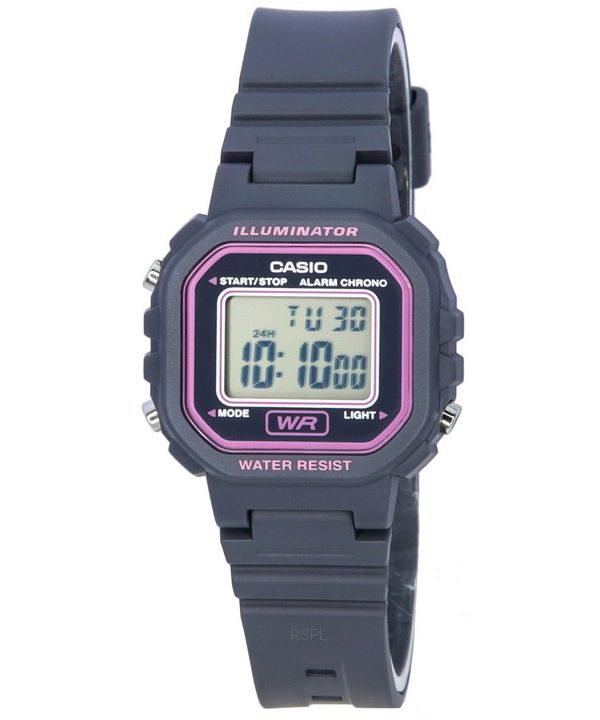 Casio POP Digital Black Dial Quartz LA-20WH-8A LA20WH-8 dameur