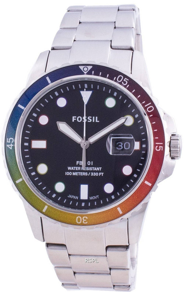 Fossil FB-01 Pride Limited Edition Quartz LE1108 100M Herreur