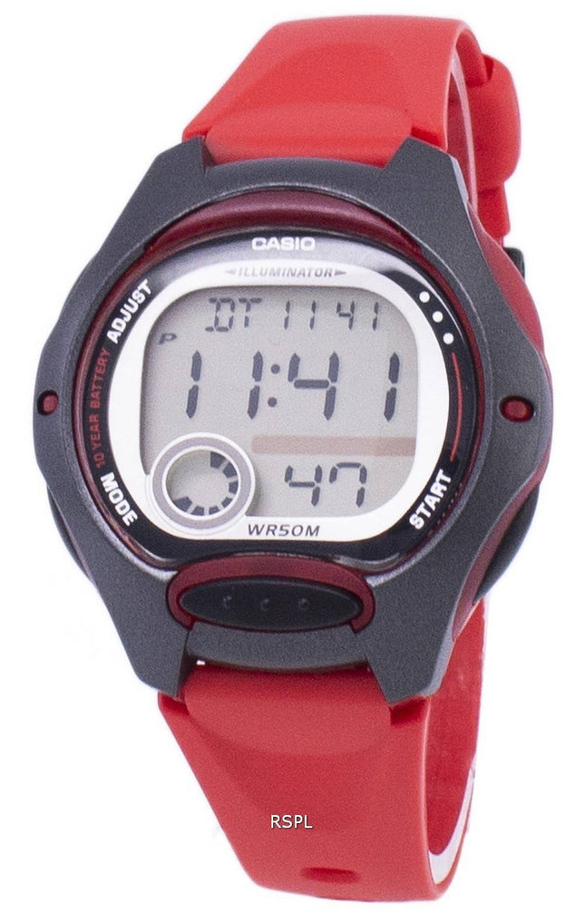 Casio Digital sport Illuminator LW-200-4AVDF kvinders ur