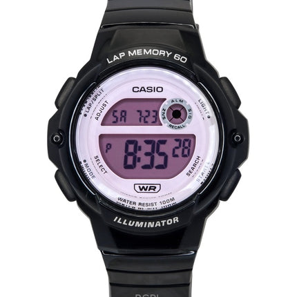 Casio Standard digital sort harpiksrem Quartz LWS-1200H-1A2V 100M dameur