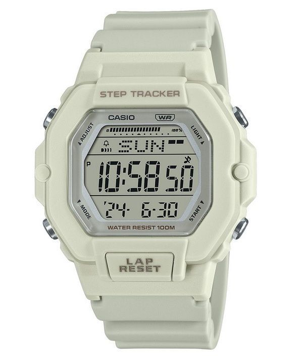 Casio Standard Digital Resin Rem Quartz LWS-2200H-8AV 100M unisex ur