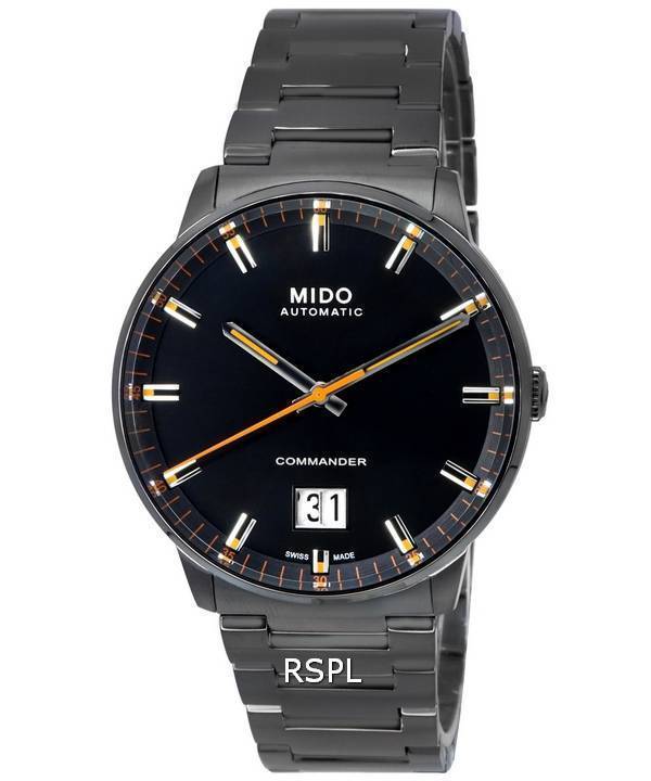 Mido Commander Big Date Black Dial Automatisk M021.626.33.051.00 M0216263305100 Herreur