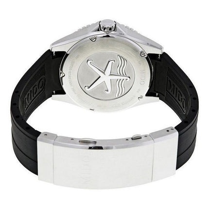 Mido Ocean Star gummirem Black Dial Automatisk dykker M026.430.17.051.00 200M herreur