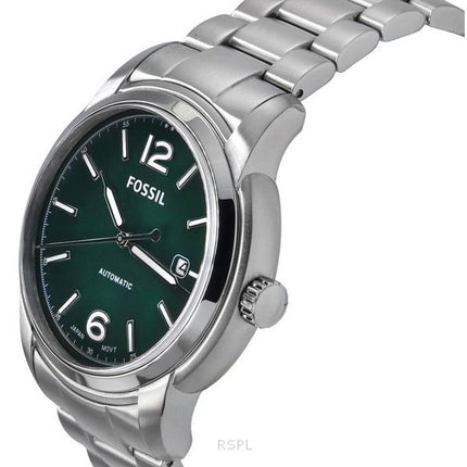 Fossil Heritage Rustfrit Stål Grøn Urskive Automatisk ME3224 Unisex Ur