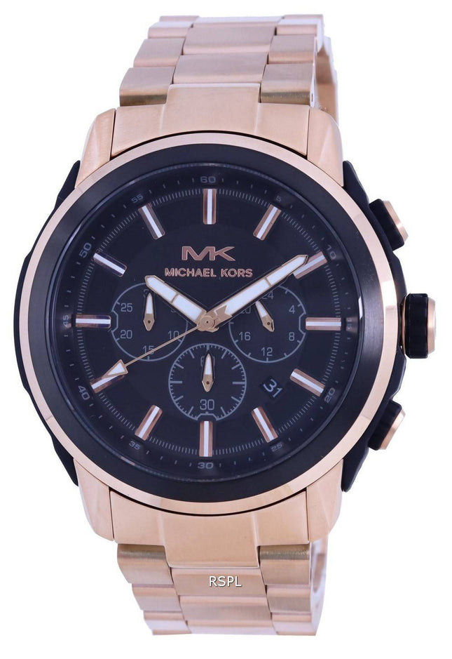 Michael Kors Kyle Chronograph Black Dial Quartz MK8889 Herreur