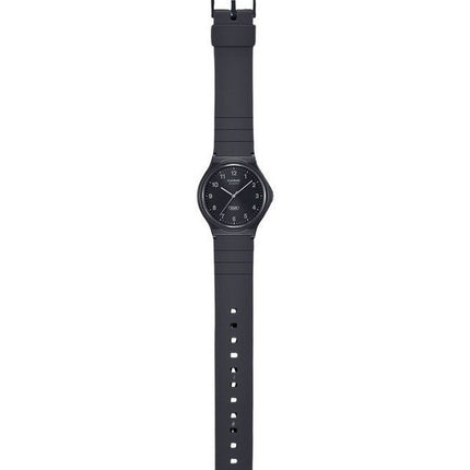 Casio POP Analog biobaseret harpiksrem Black Dial Quartz MQ-24B-1B unisex ur