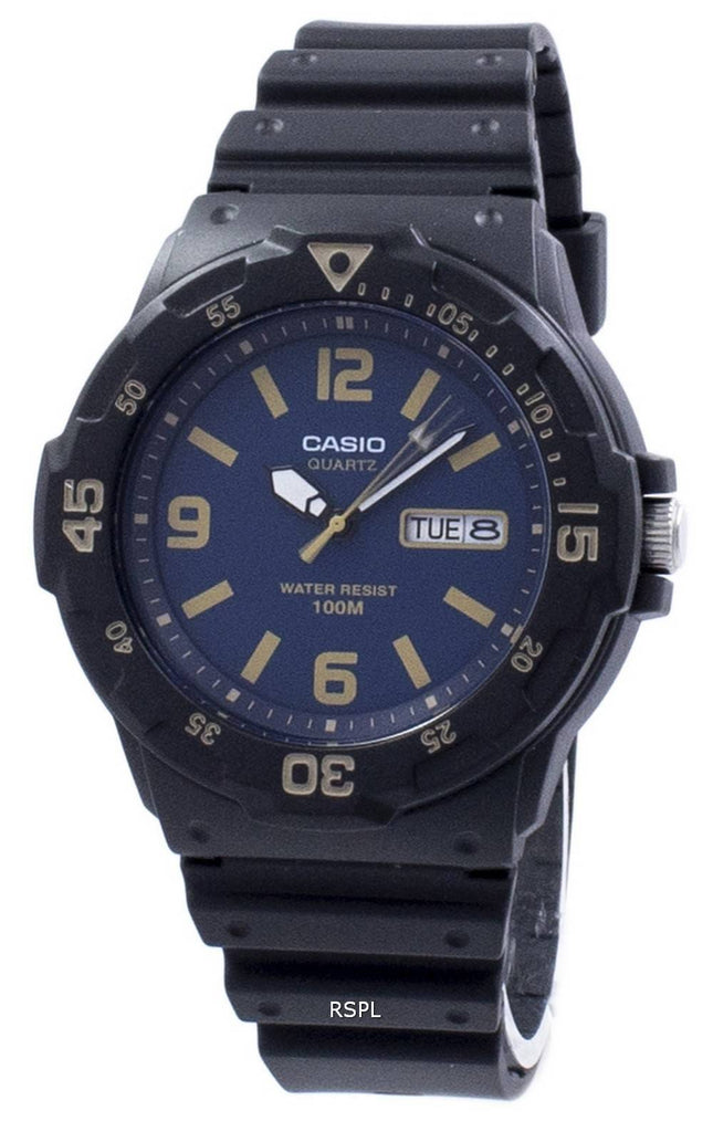 Casio ungdom Diver Analog Quartz MRW-200H-2B3V MRW200H-2B3V Herreur