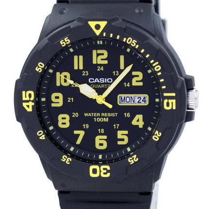 Casio kvarts Analog sort urskive MRW-200H-9BVDF MRW-200H-9BV Herreur