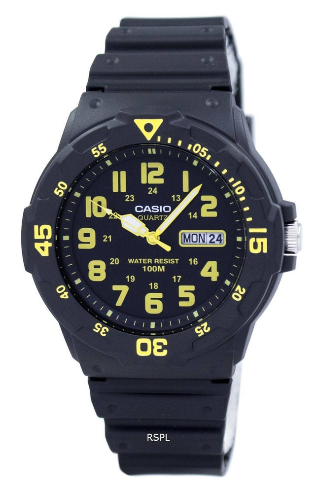 Casio kvarts Analog sort urskive MRW-200H-9BVDF MRW-200H-9BV Herreur