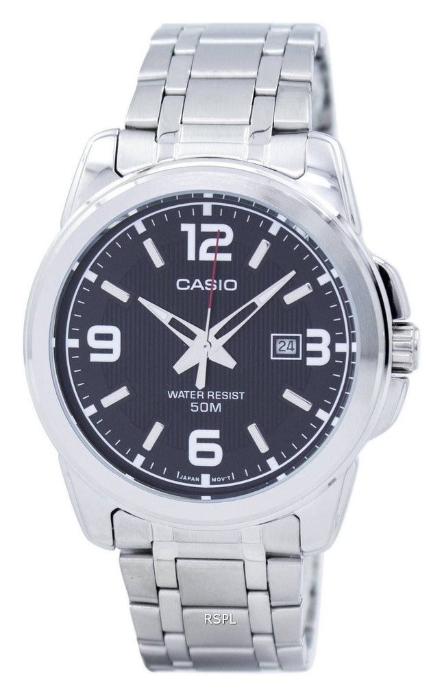 Casio Enticer Analog Quartz MTP-1314D-1AVDF MTP1314D-1AVDF Herreur