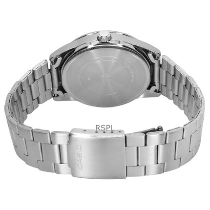 Casio Standard Analog rustfrit stål Mintgrøn skive Quartz MTP-VD03D-3A2 herreur