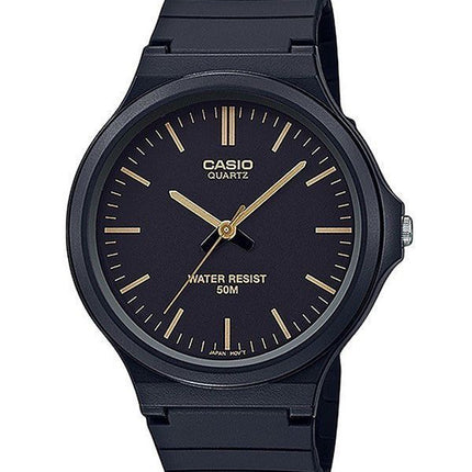 Casio Standard Analog Resin Rem Black Dial Quartz MW-240-1E2V herreur