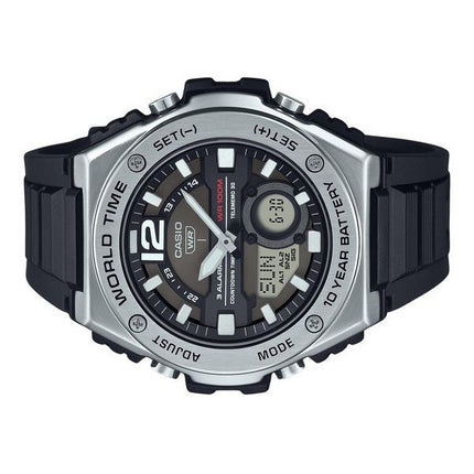 Casio Standard Analog Digital Resin Rem Black Dial Quartz MWQ-100-1AV 100M herreur