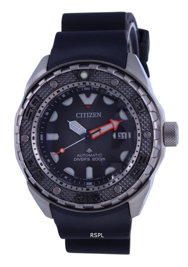 Citizen Promaster Marine Titanium Black Dial Automatic Diver's NB6004-08E 200M herreur