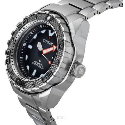 Citizen Promaster Dive Super Titanium Black Dial Automatisk NB6004-83E 200M herreur