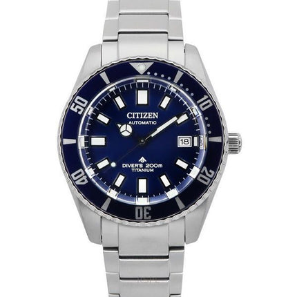 Citizen Promaster Fujitsubo Super Titanium Blue Dial Automatic Diver&#39,s NB6021-68L 200M herreur