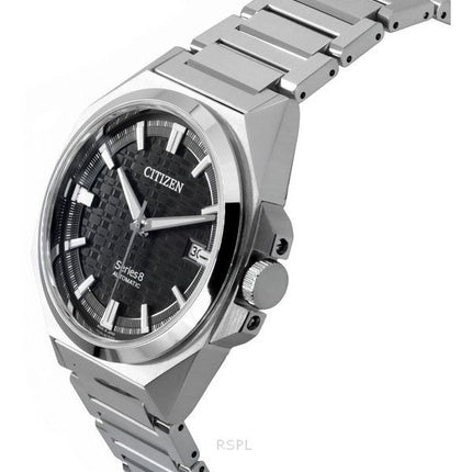 Citizen Series 8 rustfrit stål sort skive automatisk NB6050-51E 100M herreur