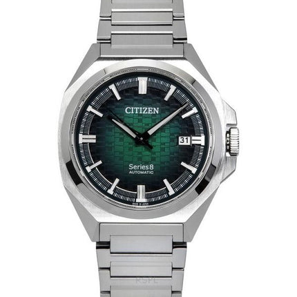 Citizen Series 8 Rustfrit Stål Grøn Urskive Automatisk NB6050-51W 100M herreur