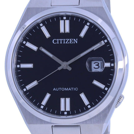 Citizen Tsuyosa sort skive rustfrit stål automatisk NJ0150-81E herreur