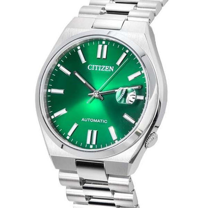 Citizen Tsuyosa rustfrit stål grøn skive automatisk NJ0150-81X herreur