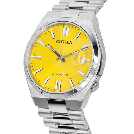 Citizen Tsuyosa rustfrit stål orange skive automatisk NJ0150-81Z herreur