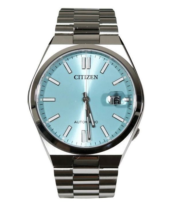 Citizen Tsuyosa rustfrit stål Ice Blue Dial Automatisk NJ0151-88M 100M herreur