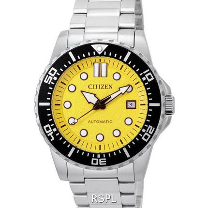 Citizen Urban Mekanisk Yellow Dial Automatisk NJ0170-83Z 100M herreur