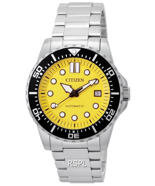 Citizen Urban Mekanisk Yellow Dial Automatisk NJ0170-83Z 100M herreur