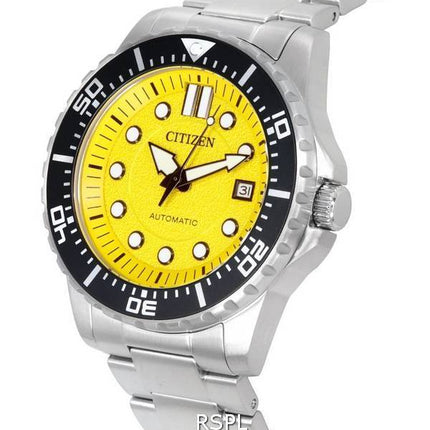 Citizen Urban Mekanisk Yellow Dial Automatisk NJ0170-83Z 100M herreur