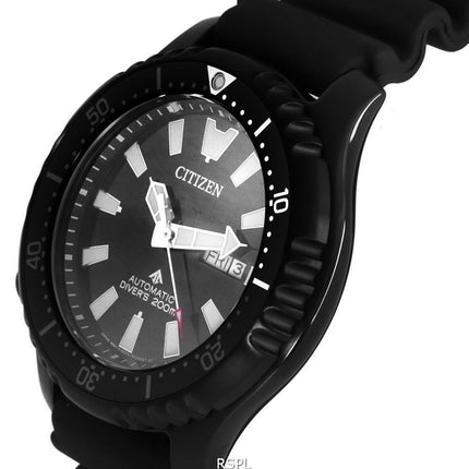 Citizen Promaster Fugu Limited Edition Diver&#39,s Black Dial Automatisk NY0139-11E 200M herreur