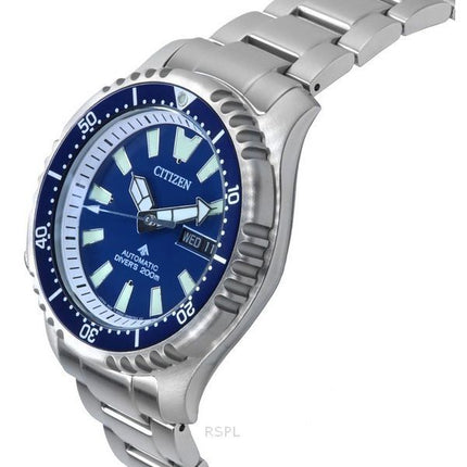 Citizen Promaster Marine Limited Edition Blue Dial Automatic Diver&#39,s NY0161-63L 200M herreur med ekstra rem