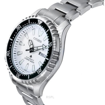 Citizen Promaster Marine Limited Edition White Dial Automatic Diver&#39,s NY0168-64A 200M herreur med ekstra rem