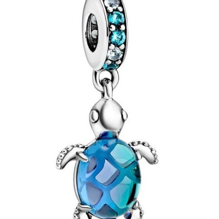 Pandora Murano glas Havskildpadde Dangle Charm 798939C01 til kvinder