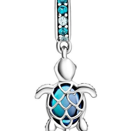 Pandora Murano glas Havskildpadde Dangle Charm 798939C01 til kvinder