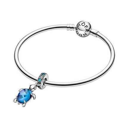 Pandora Murano glas Havskildpadde Dangle Charm 798939C01 til kvinder