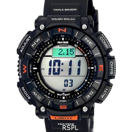 Casio Protrek Digital Solar Powered PRG-340-1 PRG340-1 100M herreur