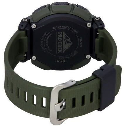 Casio Pro Trek Digital Green Bio Based Resin Strap Tough Solar PRG-340-3 100M herreur