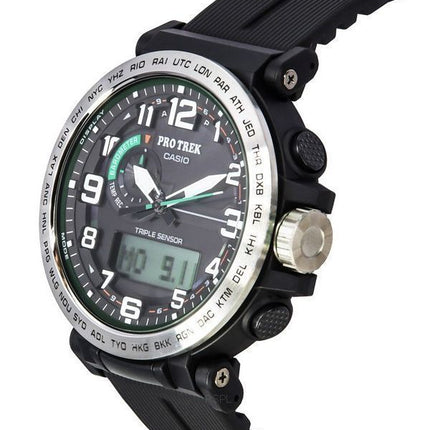 Casio ProTrek Analog Digital Black Dial Solar PRG-601-1 100M herreur