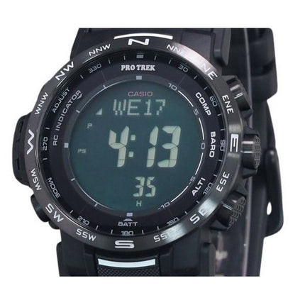 Casio Pro Trek Climber Digital bio-baseret harpiksrem Tough Solar PRW-35Y-1B 100M herreur