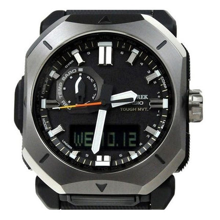 Casio ProTrek Analog Digital Black Bio Based Resin Grey Dial Tough Solar PRW-6900Y-1 100M herreur