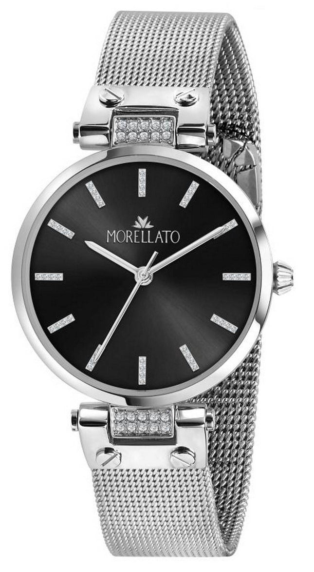 Morellato Shine Black Dial Stainless Steel Quartz R0153162505 Dameur