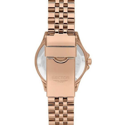 Sector 230 Just Time Rose Gold Rustfrit stål Perlemorskive Quartz R3253161537 100M dameur