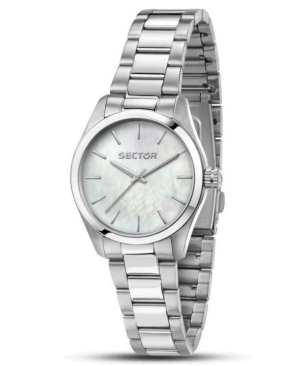 Sector 270 Just Time Stainless Steel Mother Of Pearl Urskive Quartz R3253578510 Dameur