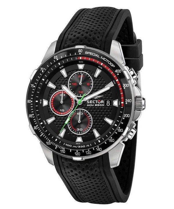 Sector ADV2500 Special MotoGP Chronograph Black Dial Quartz R3271643003 100M herreur