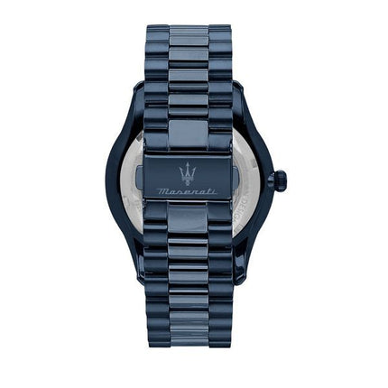 Maserati Tradizione Solar Blue Dial Quartz R8853146003 100M herreur