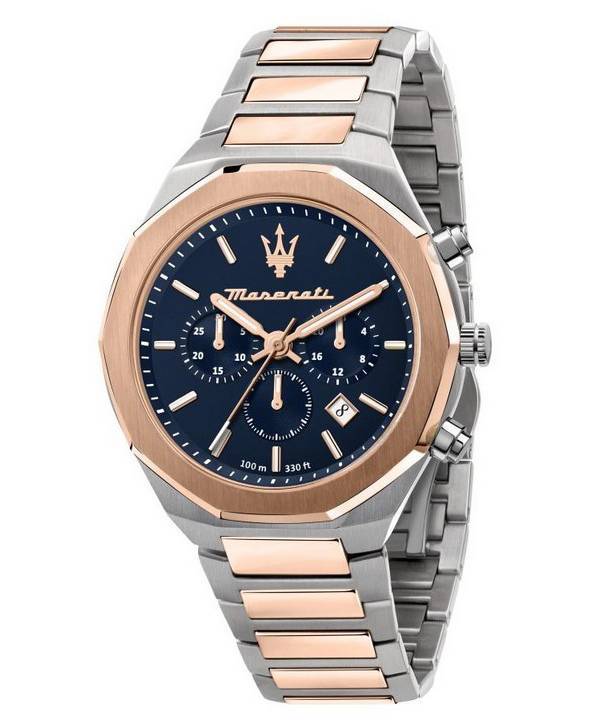 Maserati Stile Chronograph Blue Dial Quartz R8873642002 100M herreur